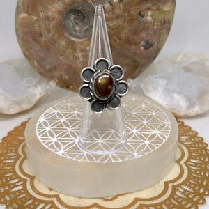 Artisan Fire Agate ring